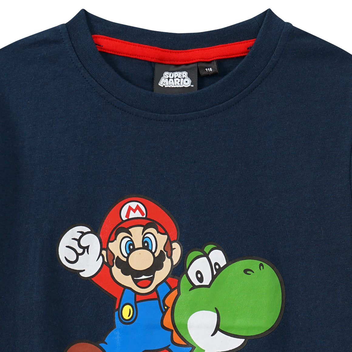 Topolino Super Mario T-Shirt mit Print dunkelblau