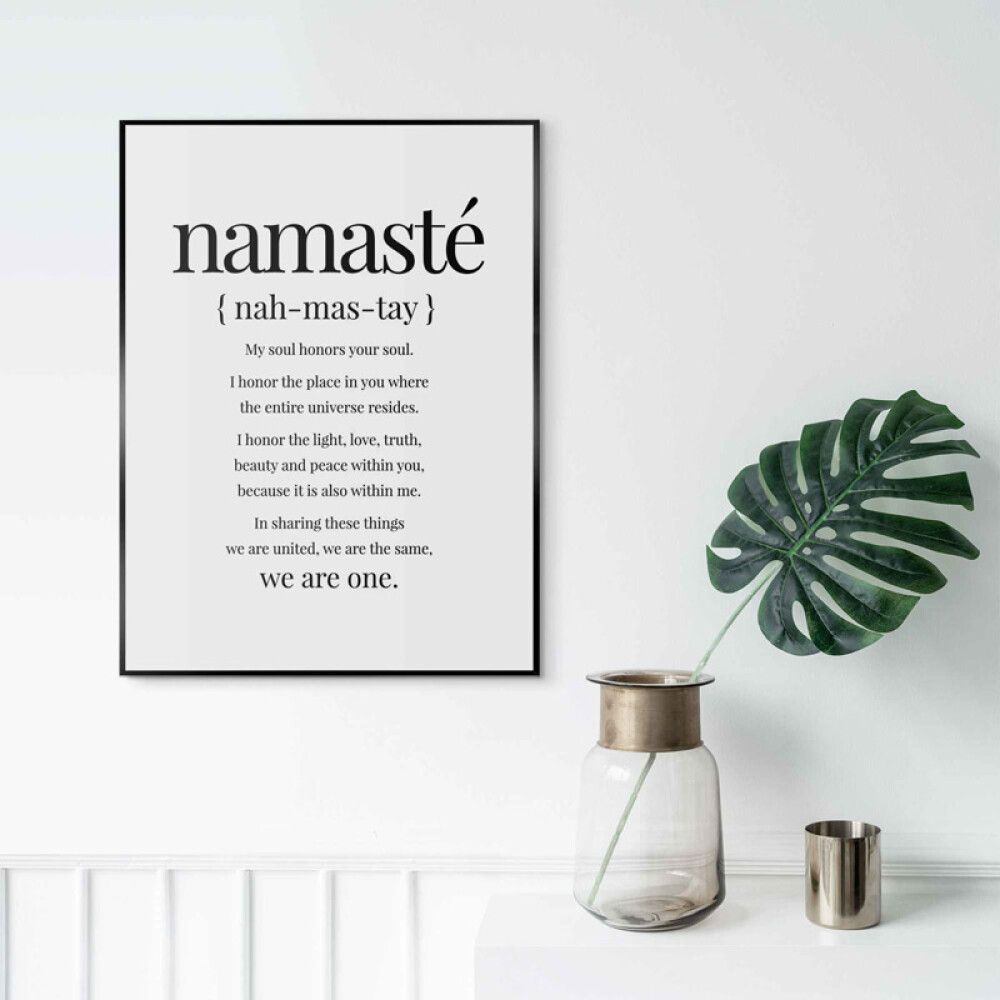 PLAKAT REINDERS YOGA SITAT 30X40CM