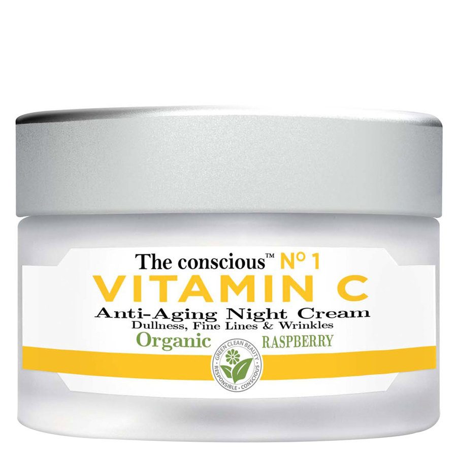 Biovène The Conscious Vitamin C Anti Aging Night Cream Organic Raspberry 50ml