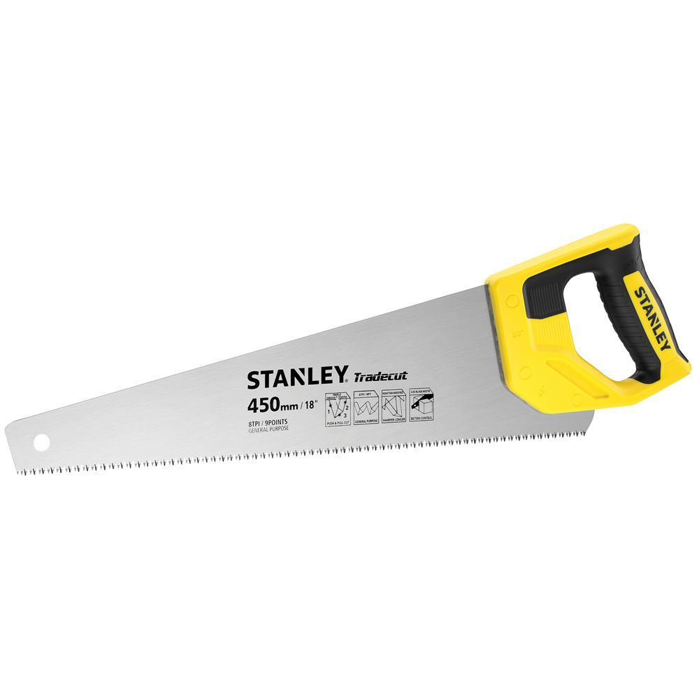Stanley STHT20354-1 Houtzaag Tradecut Universal 450mm 8 TPI