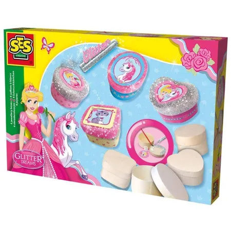 SES Creative Glitter Dreams Glitzerschmuckkästchen