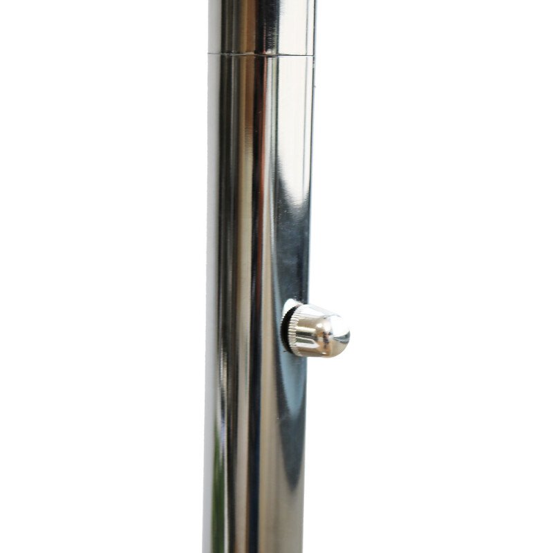 Lampadaire dely 2.0 led unilux prise europe chrome