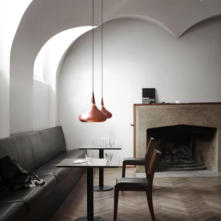 Fritz Hansen - Orient Pendelleuchte P2 Ø 34 cm, Aluminium