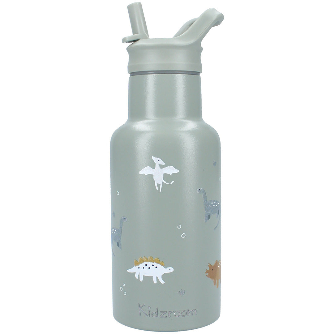 kidzroom rvs drinkfles small talk - dino - 350 ml