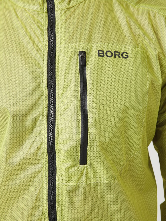 Björn Borg BORG RUNNING JACKET Safety yellow