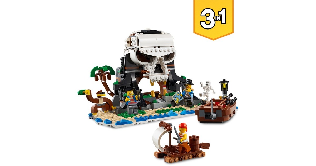 LEGOCreator 3-in-1 - Piratenschip Constructiespeelgoed  (31109)