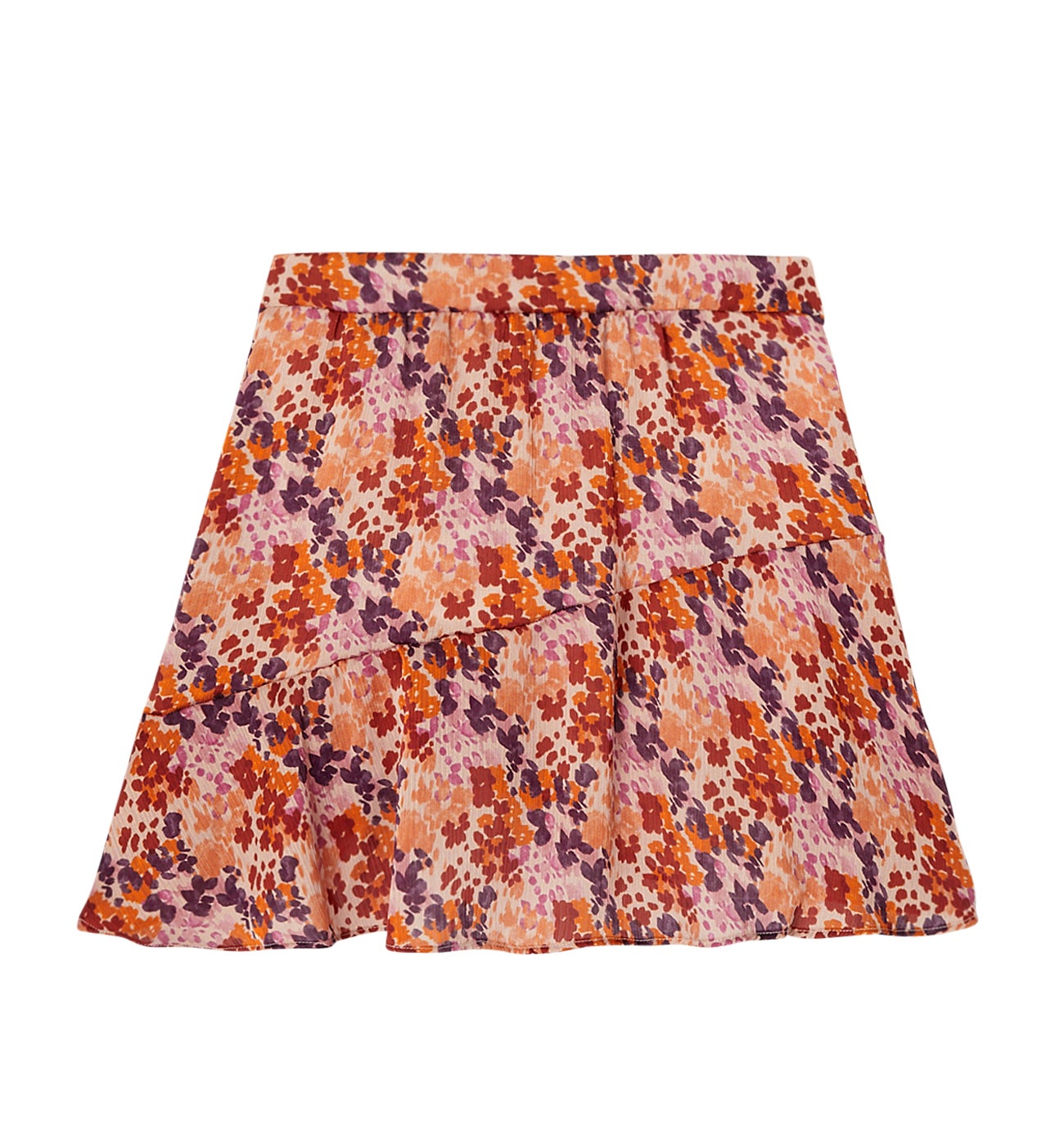 Mini jupe imprimée Femme - Imprimé multicolore
