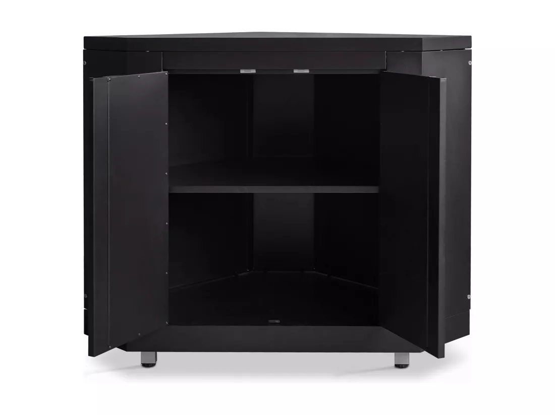 Meuble d'angle pour cuisine extérieure