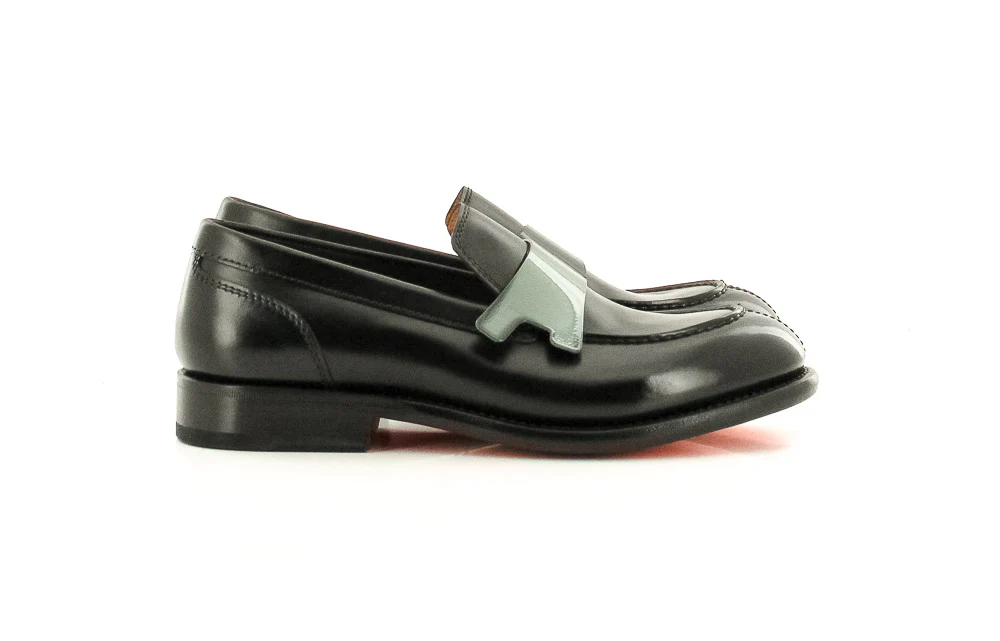 SANTONI - ALFIE 18484 VCM NOIR/VERT