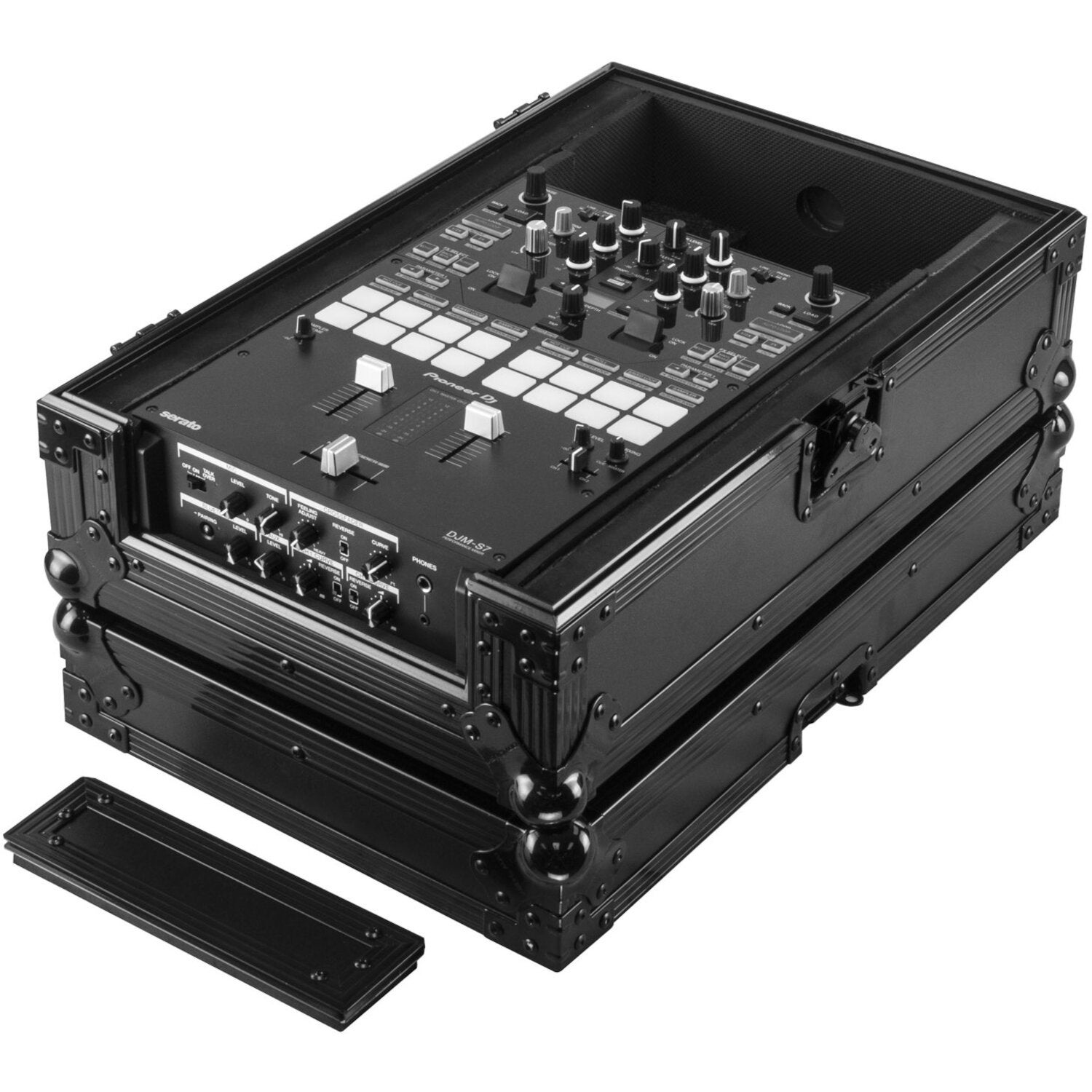 Odyssey FZS7S11R72BL Black Label flightcase voor Pioneer DJ DJM-S7/11