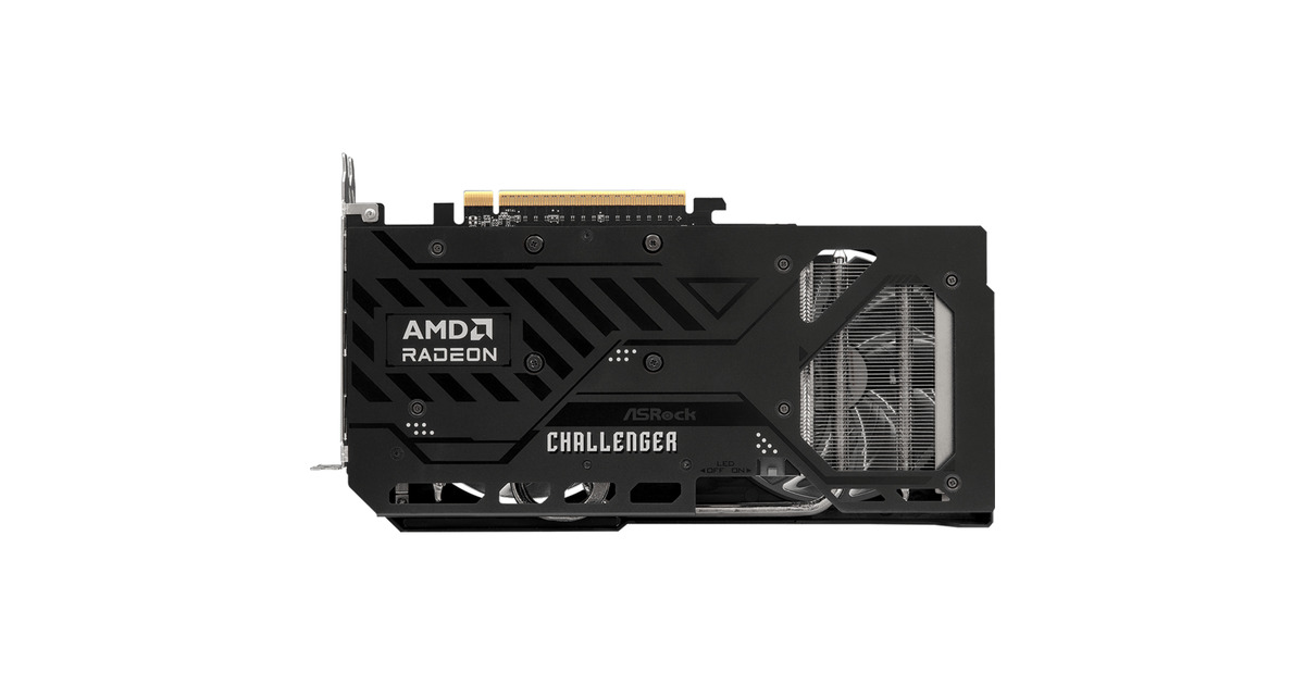ASRockRadeon RX 9060 XT Challenger OC 16GB grafische kaart  (2x DisplayPort, 1x HDMI)