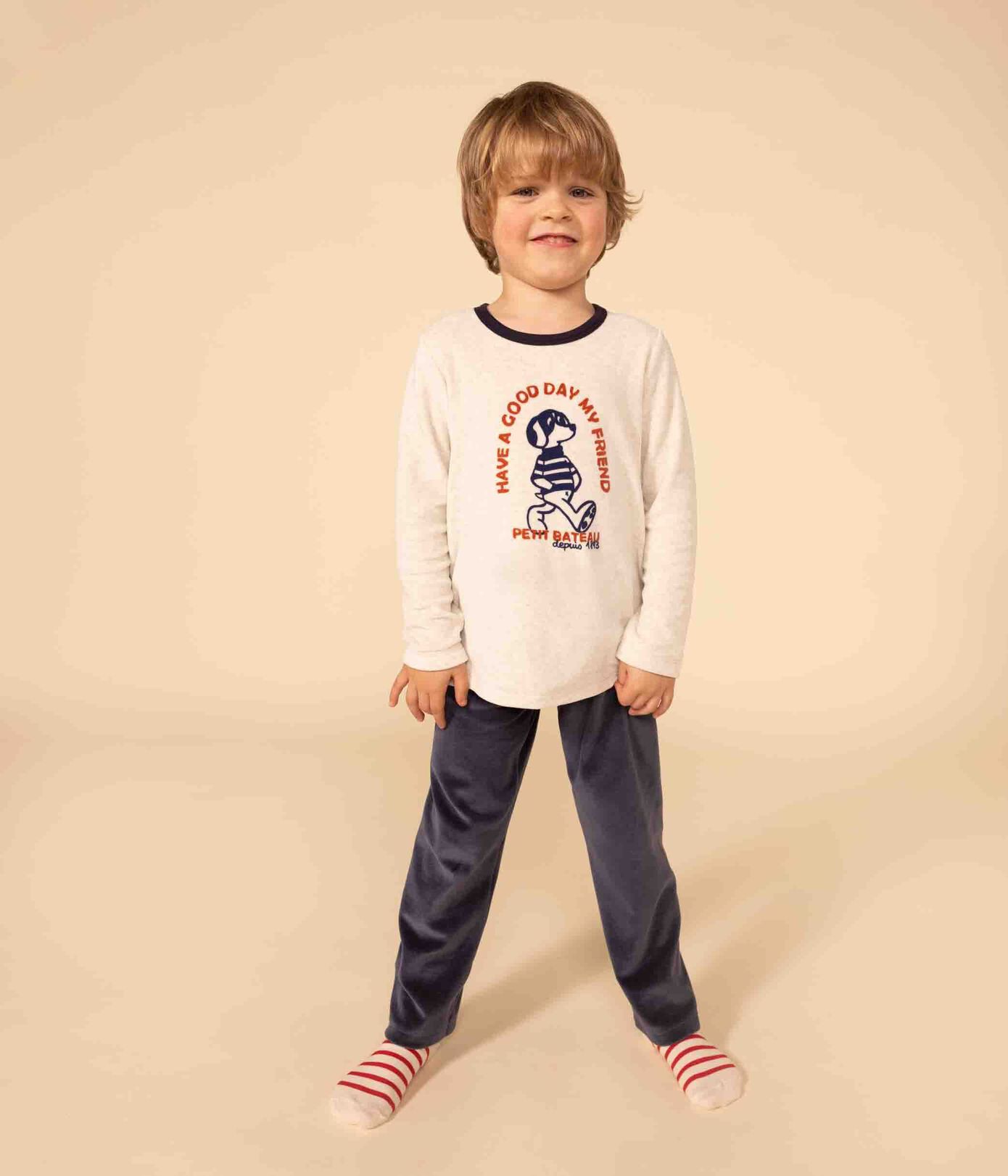 Pyjama petite fille/petit garçon en velours