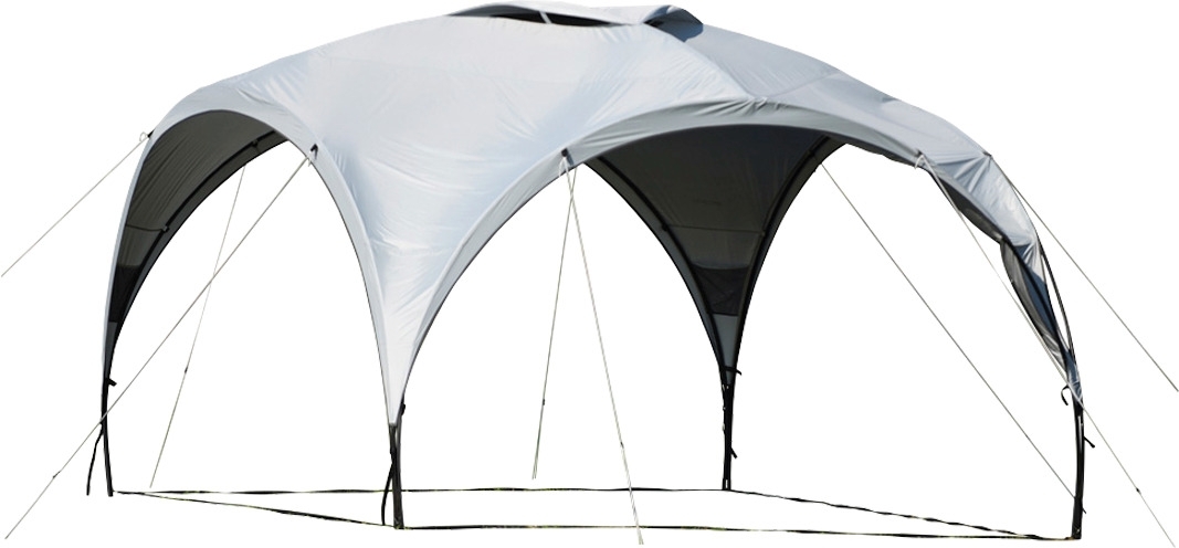 Wecamp Pavillion Sunshade 350 x 350 cm weiß grau