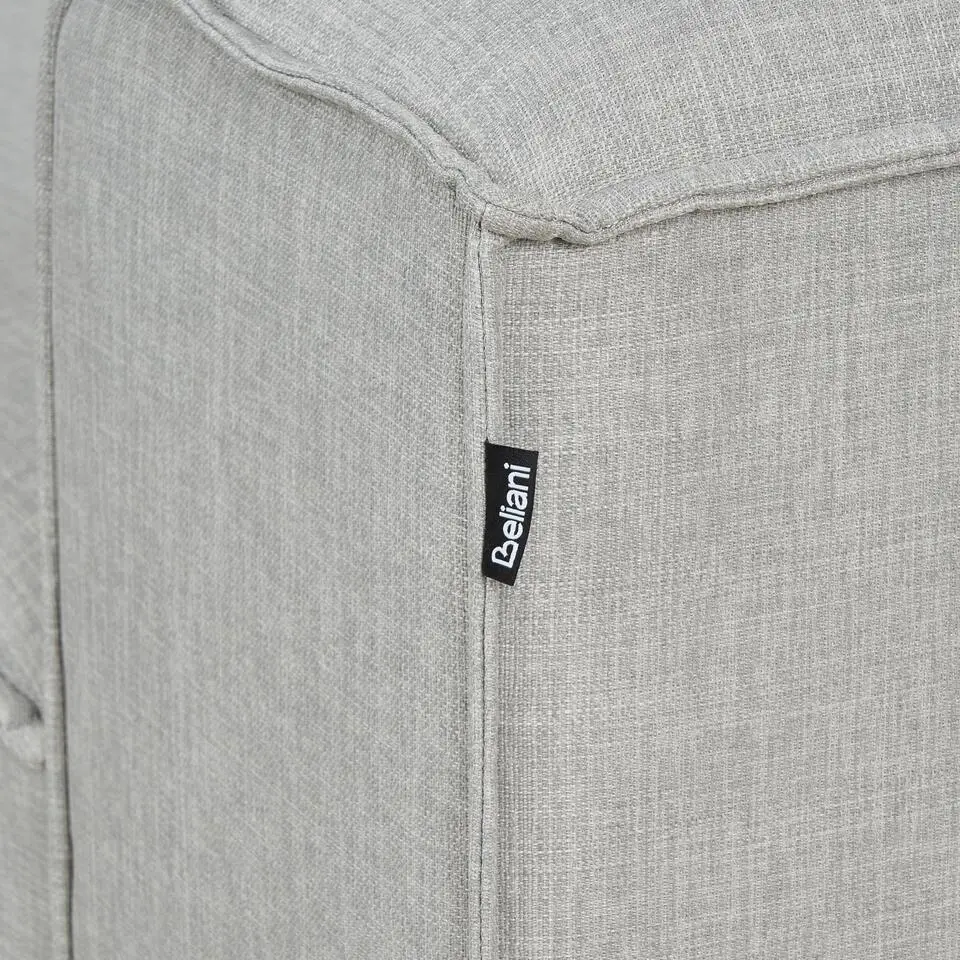 ARDAL - Ottomaan - Lichtgrijs - Polyester