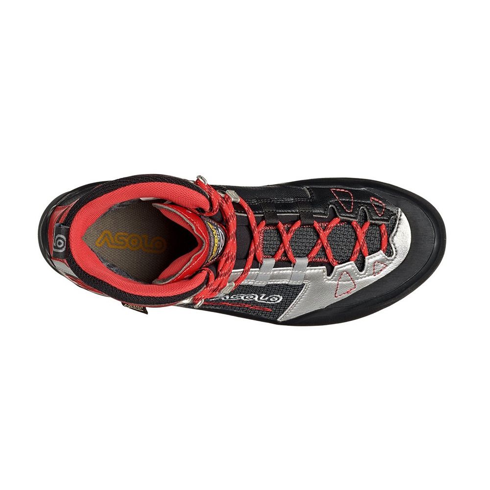 Asolo FRENEY MID GV - Chaussures alpinisme Homme nero/argento