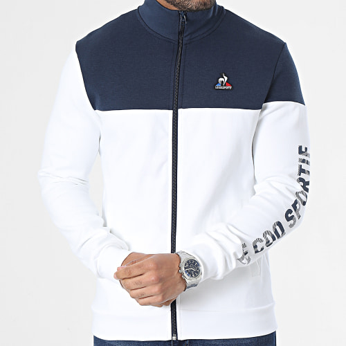 Veste Zippée 2320651 Bleu Marine Blanc