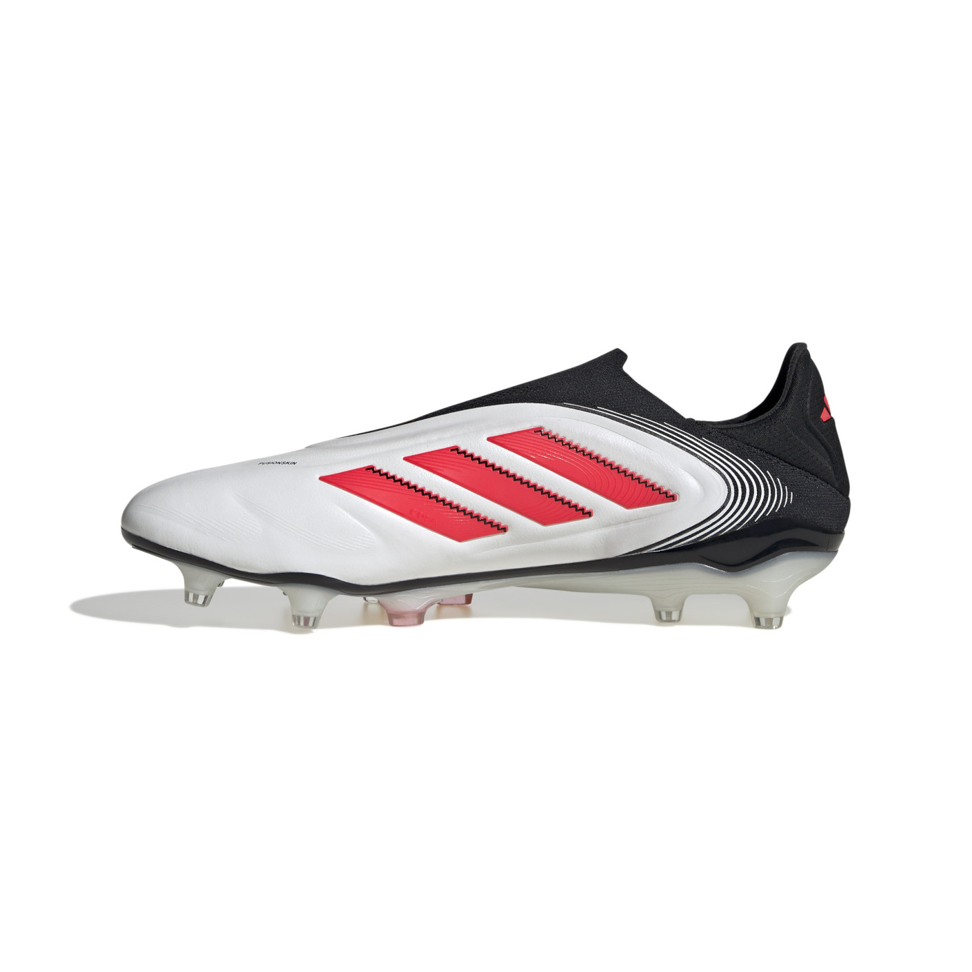 Adidas Copa Pure III Elite Veterloze Gras Voetbalschoenen (FG) Wit Zwart Rood