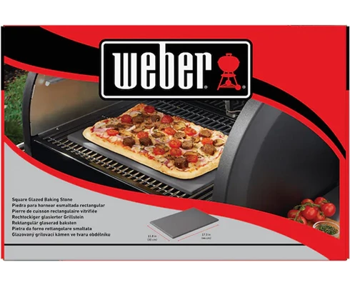 Weber Glasert Pizzasten 30x44cm
