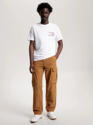 Camiseta de gola redonda com o logotipo de Nova York