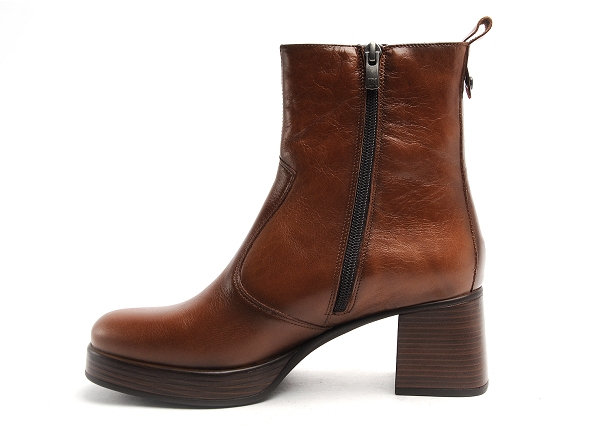 Dorking boots bottine talons femme d9157 al marron