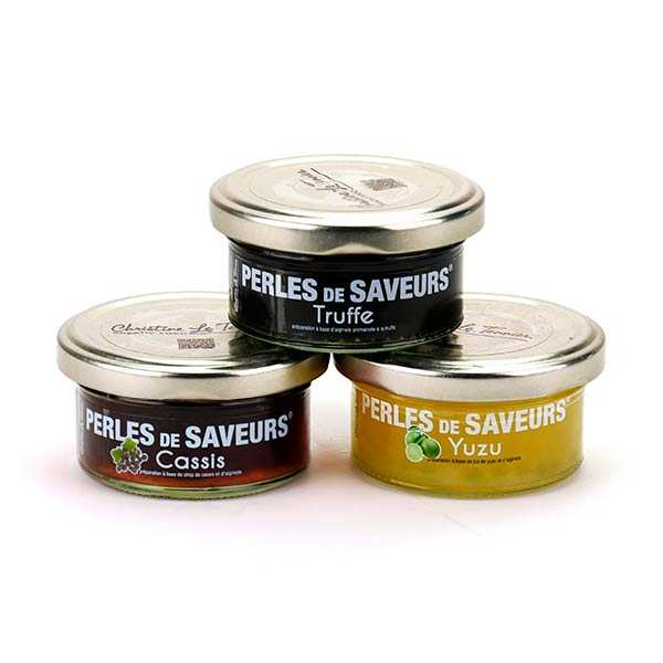 Assortiment de perles de saveurs de fêtes