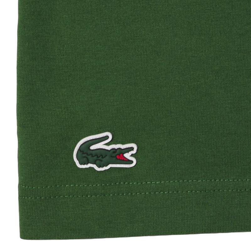 Tee-shirt tennis homme Lacoste Heritage vert