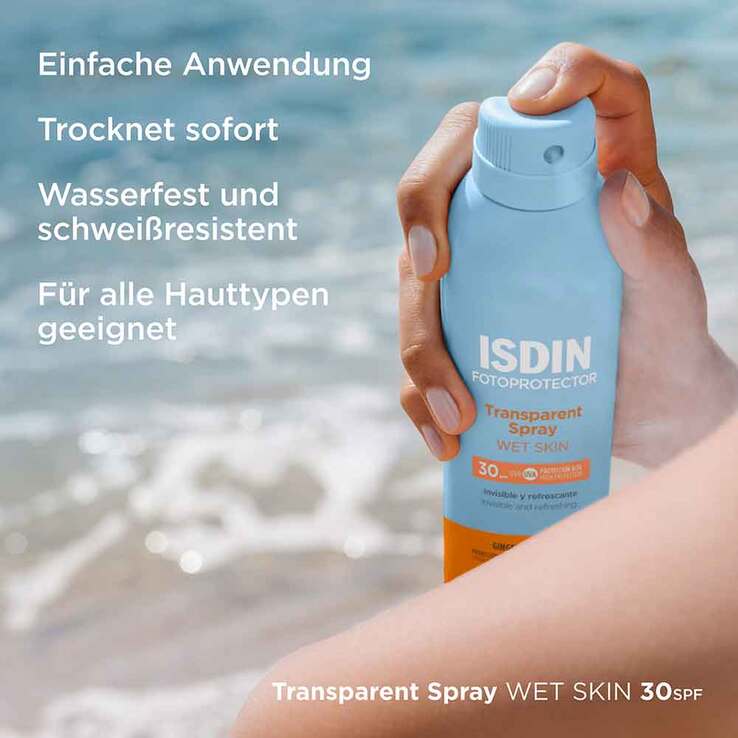 ISDIN Fotoprotector Wet Skin Spray LSF 30, 250 ml