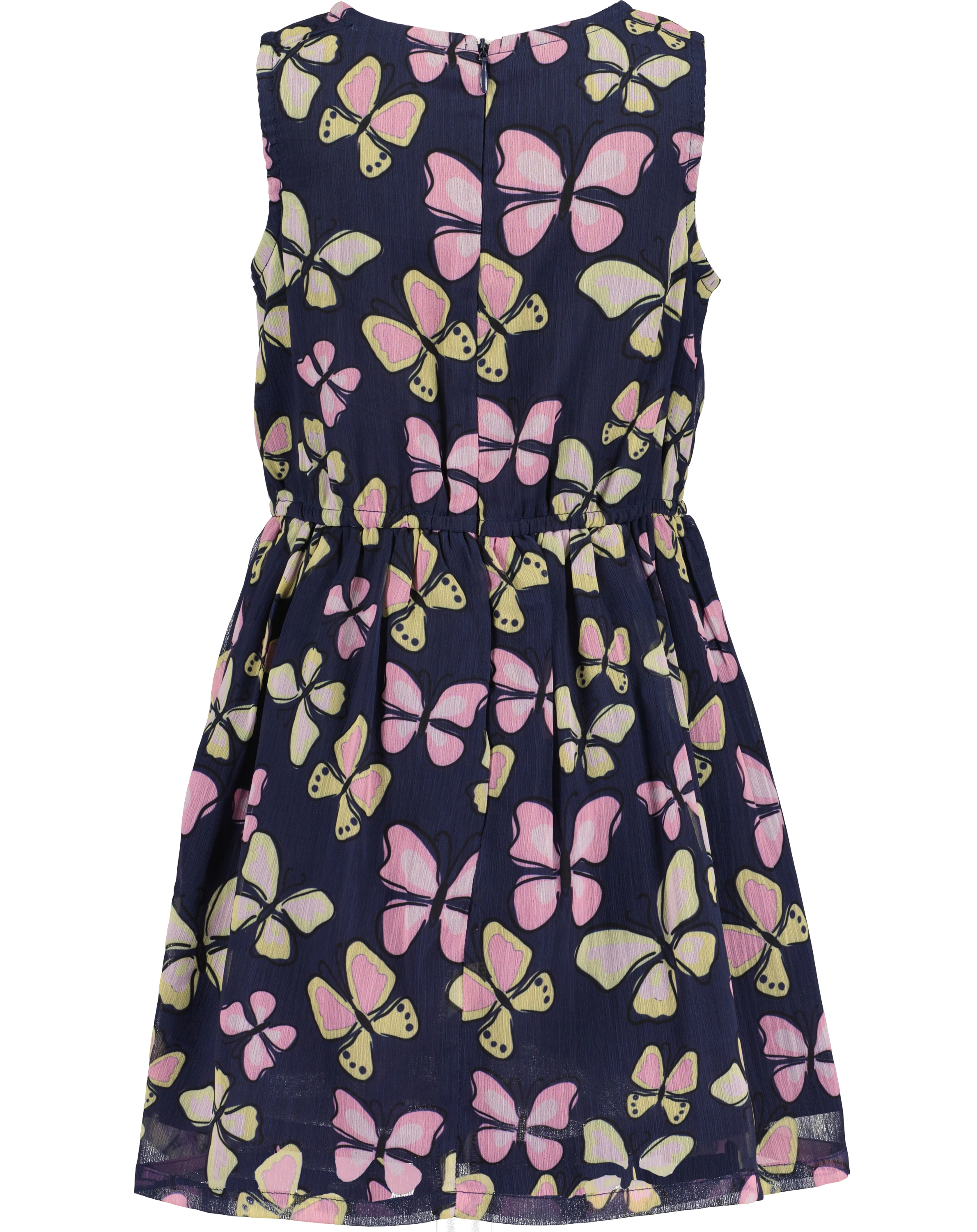 Kleid MARIPOSA ohne Arm in ultramarin