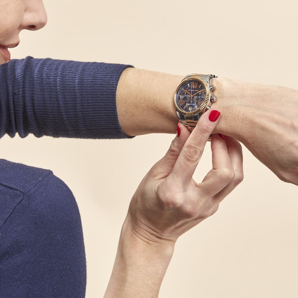 Montre Michael Kors Lexington Bleu
