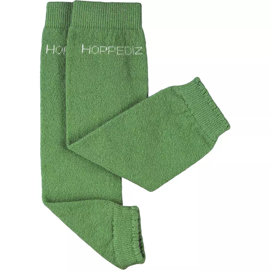 Hoppediz Beinstulpen Merino-Babystulpen uni kiwi