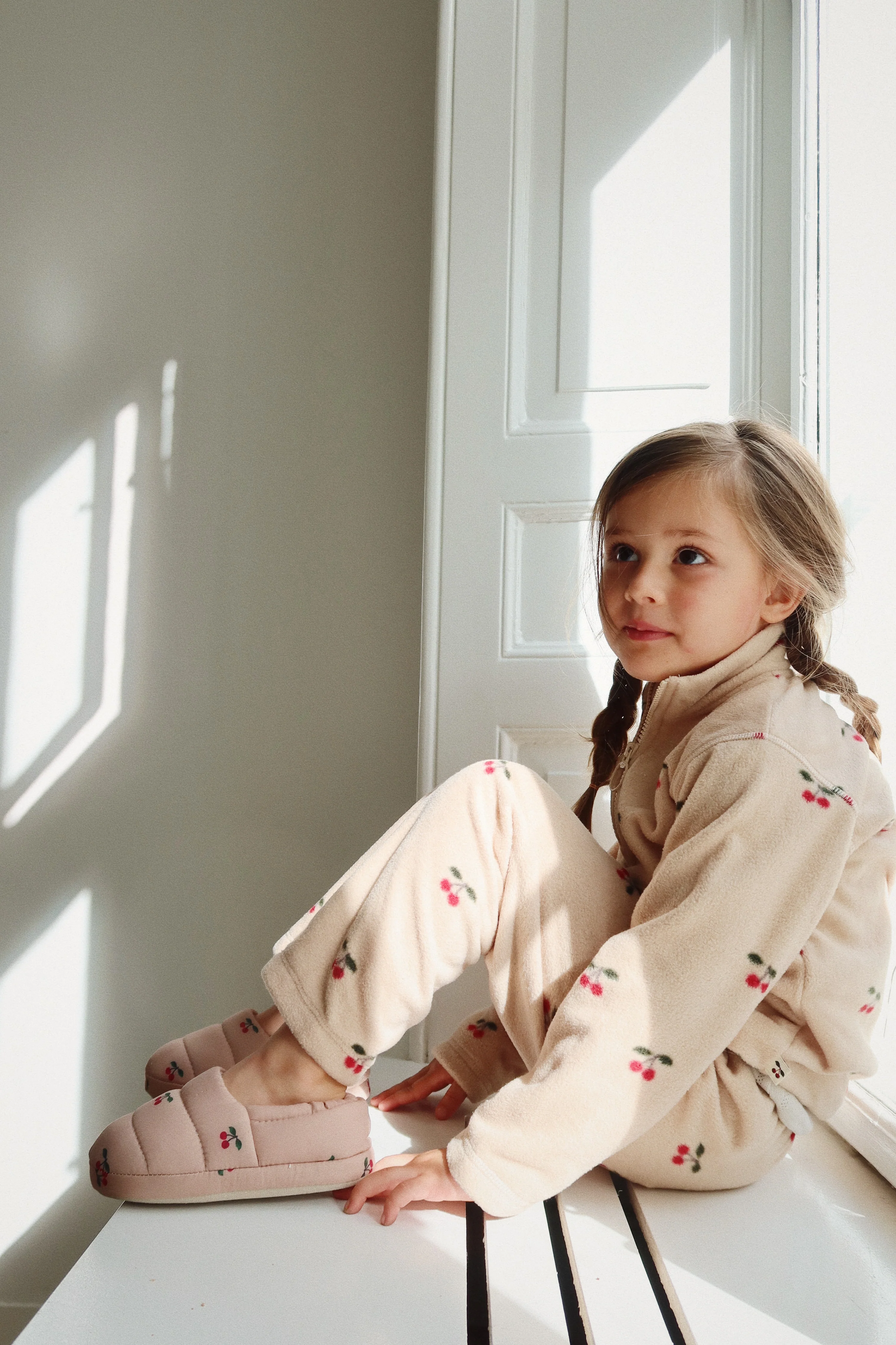Tavi Fleecetrøje - CHERRY - 12M