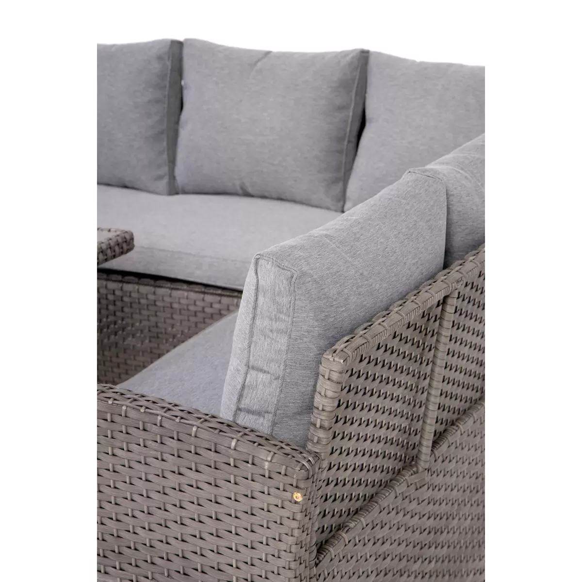 Ondega Gartenlounge Vipora 3-Teilig Rechts Grau