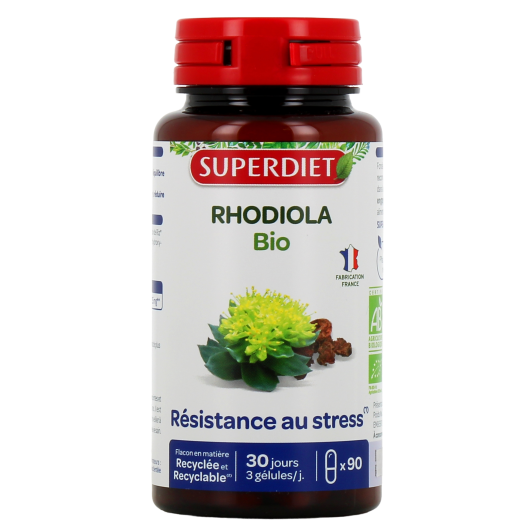 Super Diet Rhodiola Bio - Stress, équilibre émotionnel, fatigue
