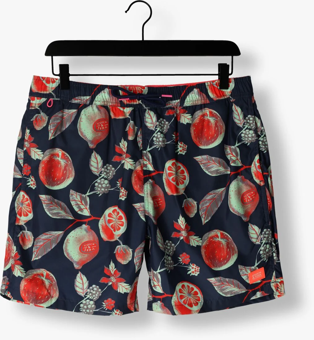 SCOTCH & SODA multi scotch & soda  mid length - printed swimshort