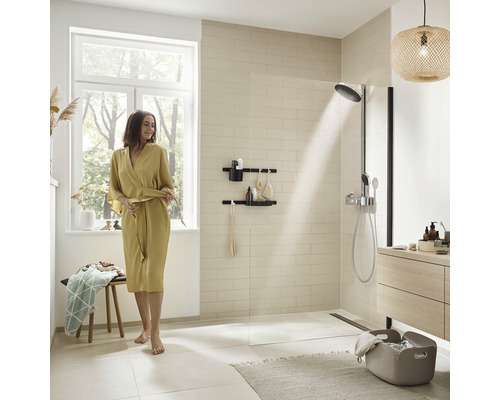 Douchekolom incl. thermostaat hansgrohe Pulsify S chroom 24240000