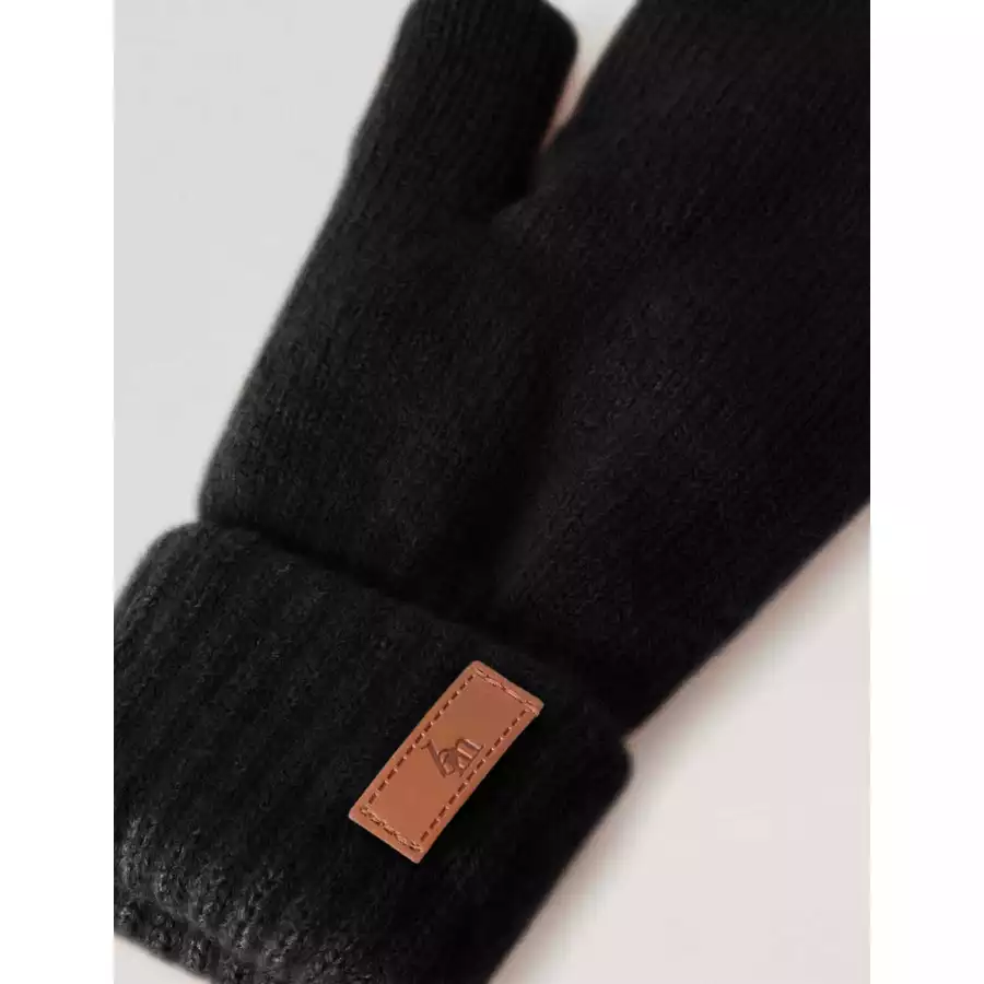 BabyMocs Handschuhe Vegan schwarz