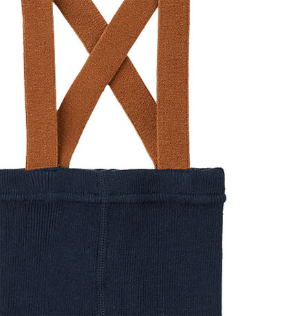 Liewood Leggings m. Träger - Cuno - Classic Navy/Golden Cara