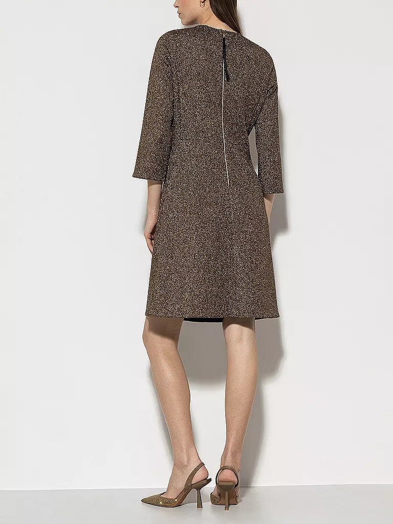 LUISA CERANO Midikleid gold