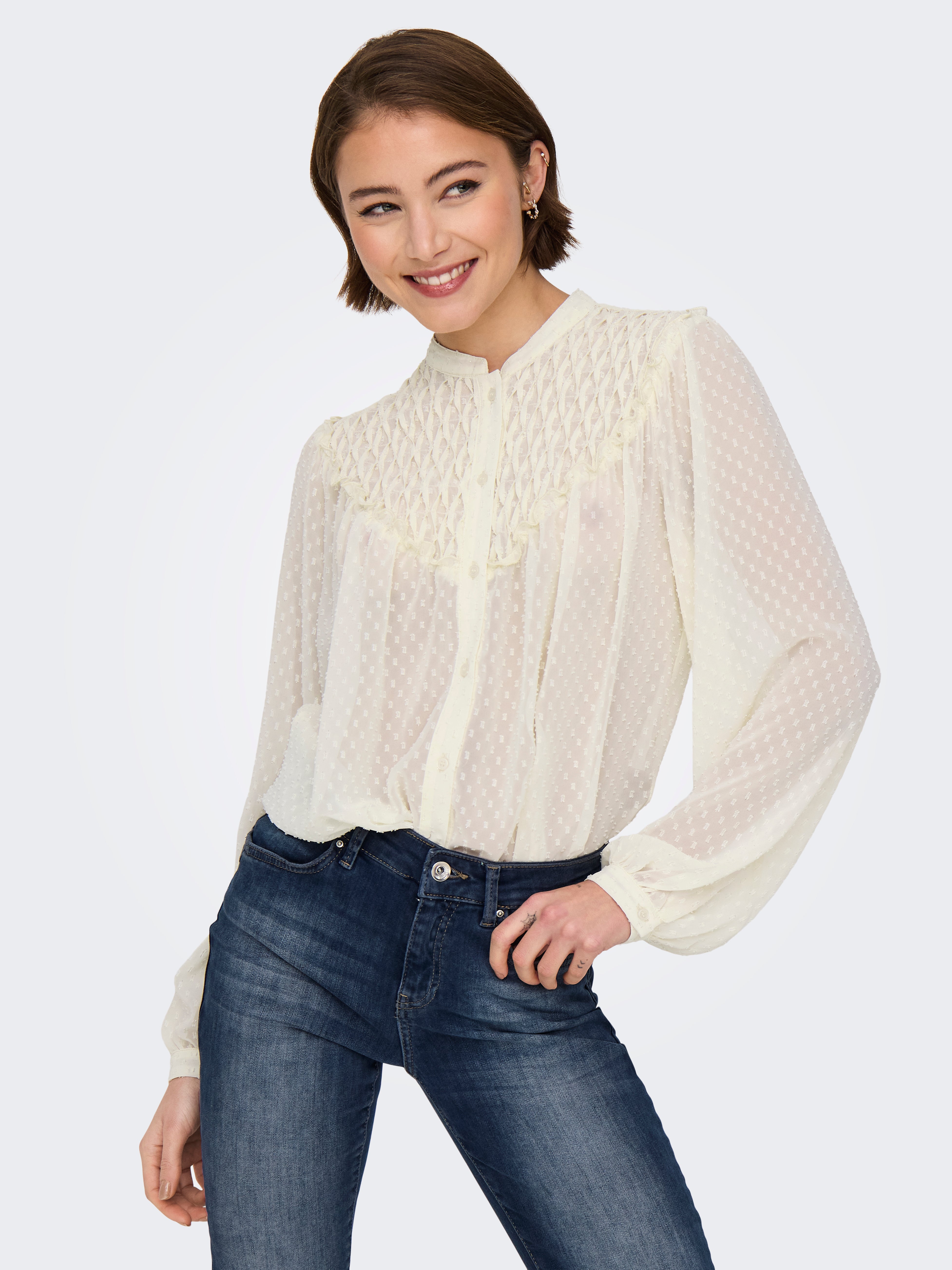 ONLCHADIA T-shirt Antique White