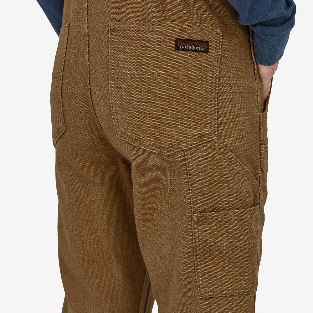 Iron Forge Damen-Latzhose aus Hanf-Canvas – Kurz