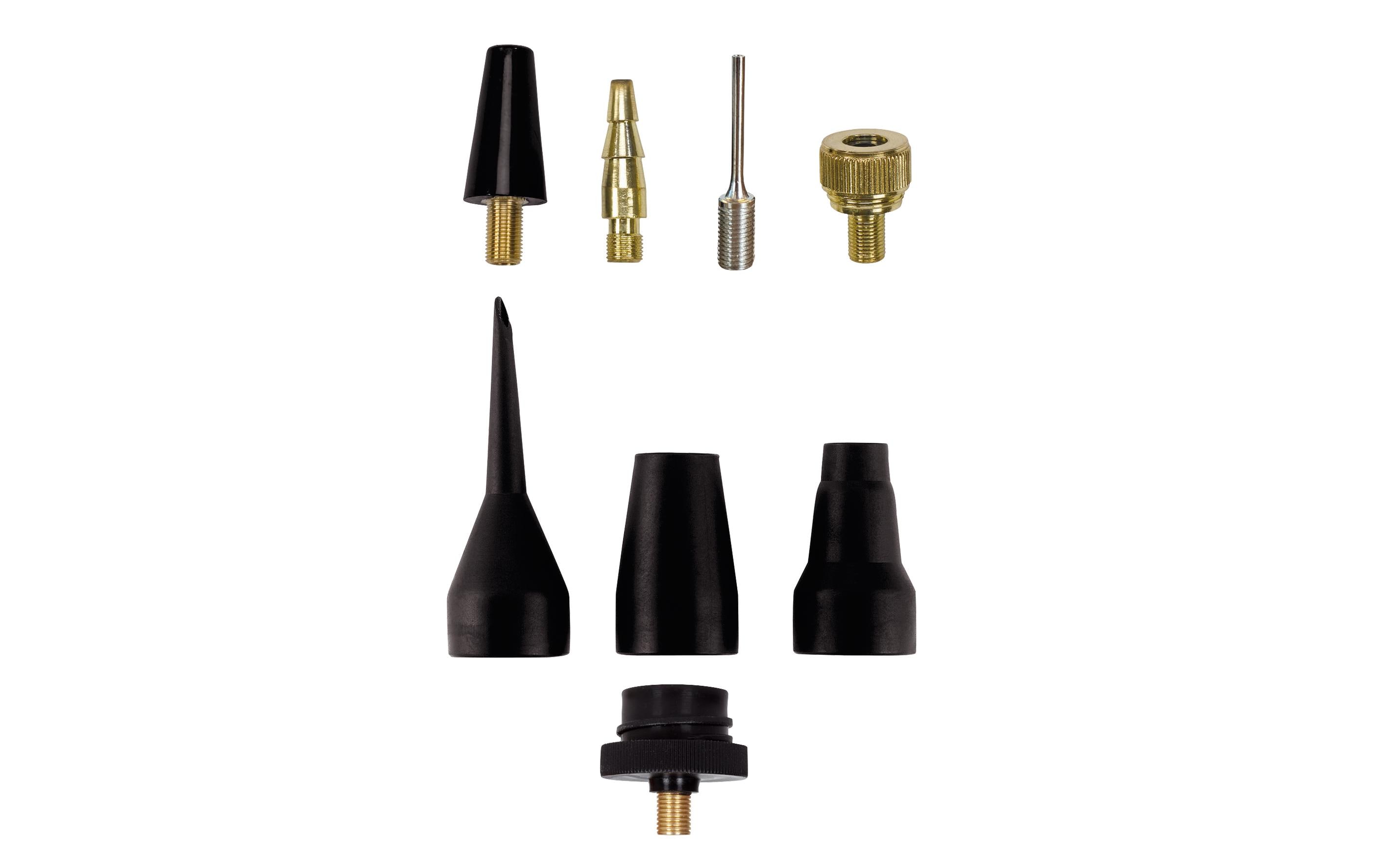 Druckluft-Aufblas/Adapterset  8-teilig8-teilig