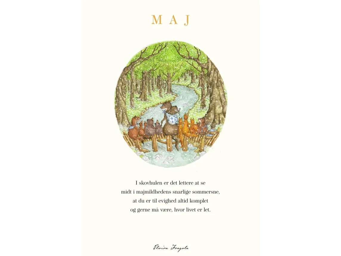 Maj – Året plakat | Elvira Fragola