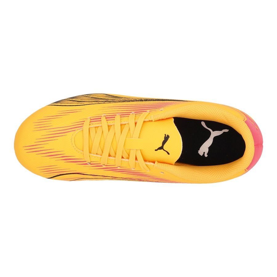 PUMA Ultra Play FG/AG Forever Faster - Sun Stream/Noir/Crépuscule Enfant