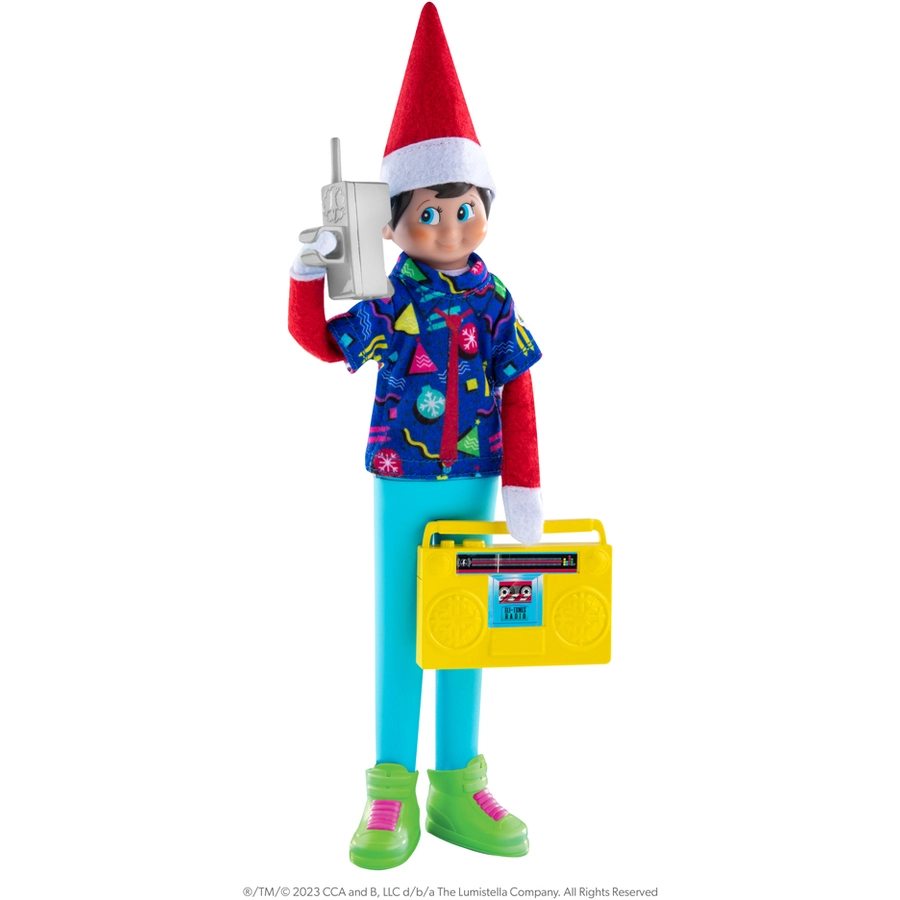 Elf on the Shelf The Elf on the Shelf® MagiFreez Ständer - Retro 80er Jahre Mehrfarbig