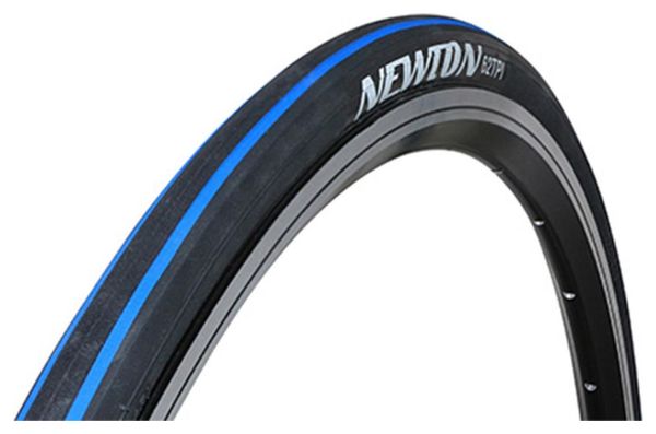 Pneu route 700 x 23 Newton e-01 noir liserets bleu ts (23-622)