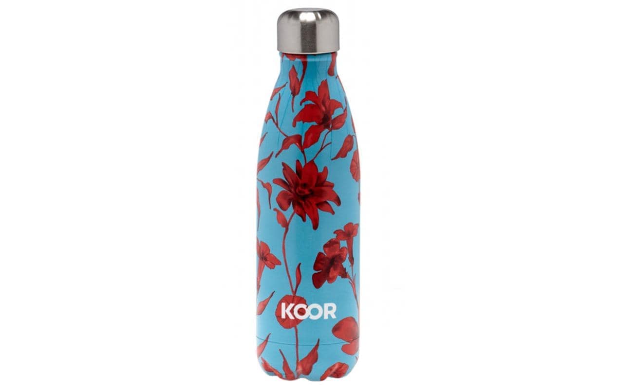 KOOR Trinkflasche »Painted Red Flowe«