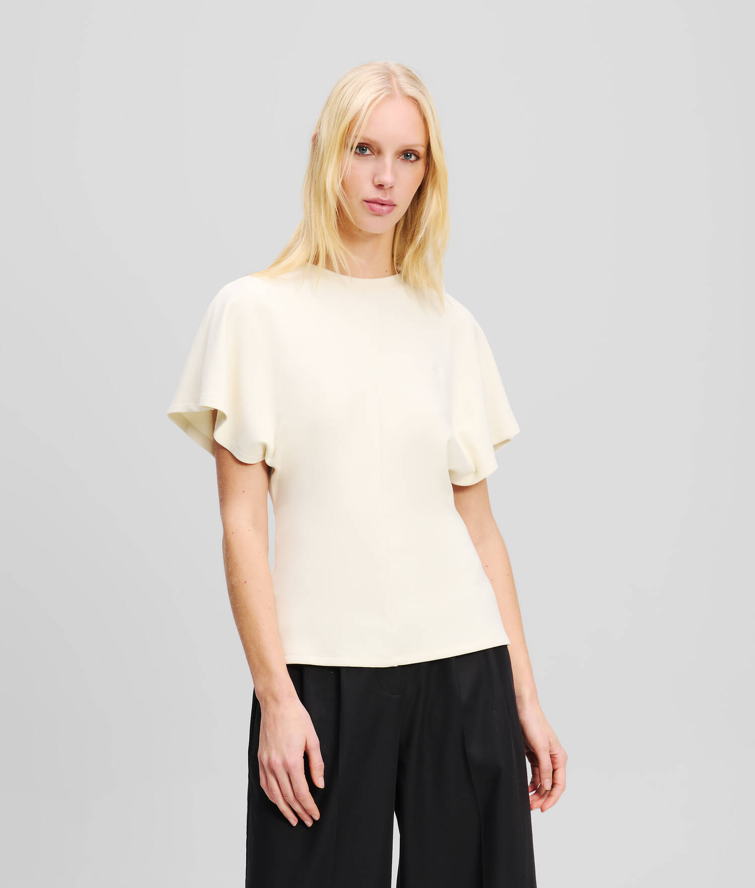 T-SHIRT SOUPLE - Crème Cannoli