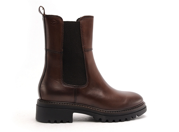 Tamaris boots bottine plates femme 25473 41 marron