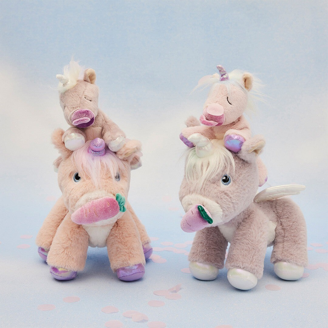 Olli ella knuffel binky baby unicorn - sparkle