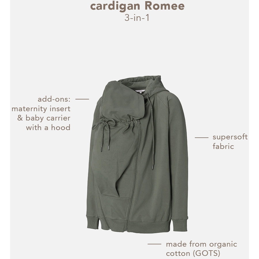 Noppies Strickjacke Romee Olive